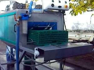 Laveuse de caisses