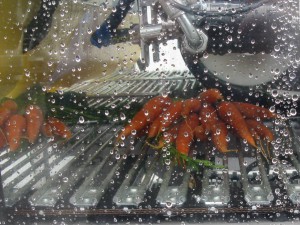 Lavage de légumes
