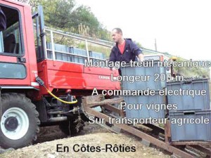 Montage treuil mécanique