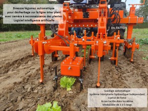 Bineuse automatique légumes 