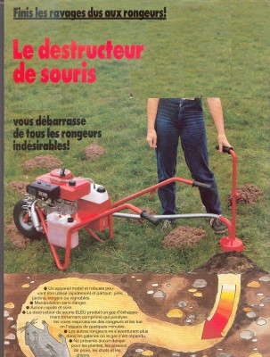 Destructeur de souris