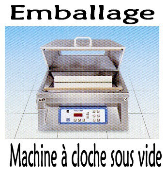 Emballage sous vide