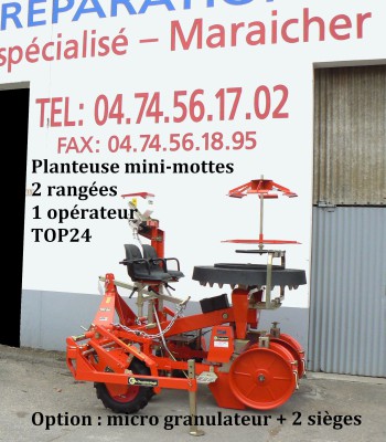 Planteuse mini-mottes