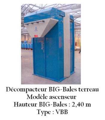 Décompacteur BIG-Bales terreau