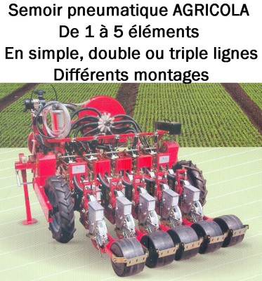Semoir pneumatique AGRICOLA