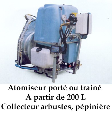 Atomiseur porté ou trainé