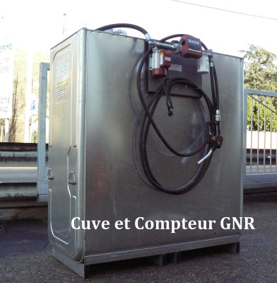 Cuve et compteur GNR