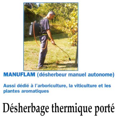 Désherbage thermique porté
