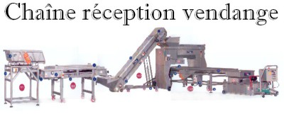 Chaîne réception vendange