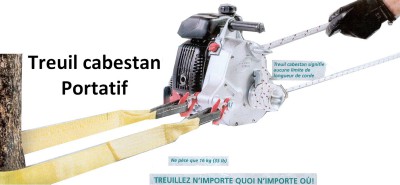 Treuil cabestan portatif