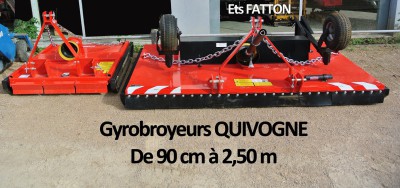 Gyrobroyeurs QUIVOGNE