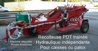Récolteuse PDT trainée