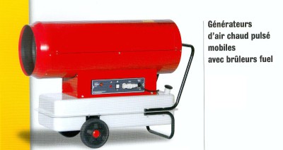 Générateurs d'air chaud pulsé 