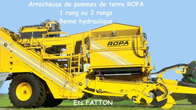 Arracheuse de pommes de terre ROPA