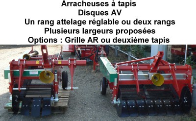 Arracheuses à tapis
