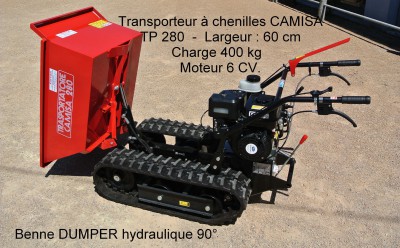 Transporteur à chenilles CAMISA
