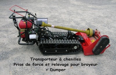 Transporteur chenilles