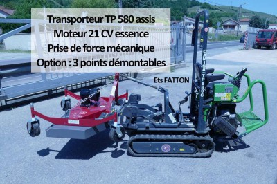 Transporteur CAMISA TP 580 assis