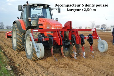 Décompacteur BADALINI 6 dents poussées