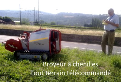 Broyeur à chenilles 