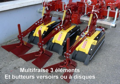 Multifraise 3 éléments