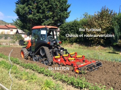 Bio Turbosol châssis et rouleau variable