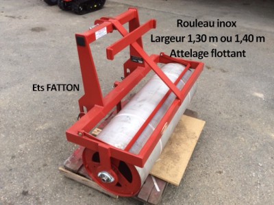 Rouleau inox