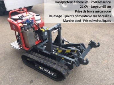 Transporteur à chenilles TP 500 essence
