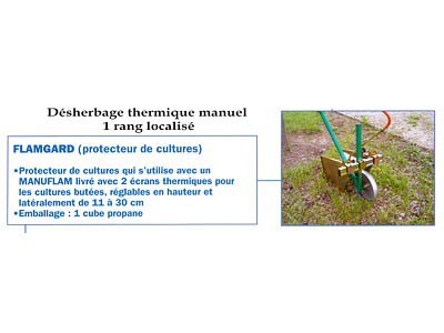 Désherbage thermique manuel