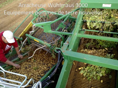 Arracheuse Wühlmaus 3000
