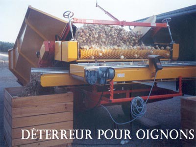 Déterreur pour oignons