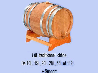 Fût traditionnel chêne