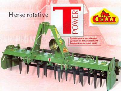 Herse rotative Celli