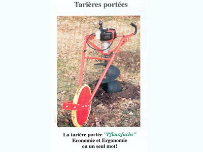 Tarières portées
