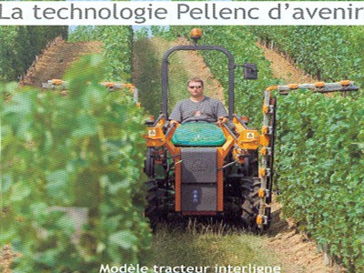Tracteur interligne