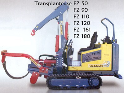 Transplanteuse PAZZAGLIA