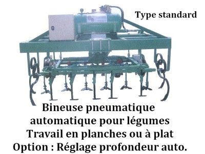 Bineuse pneumatique type standard