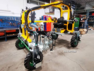 Porte outils 4x4 et binage
