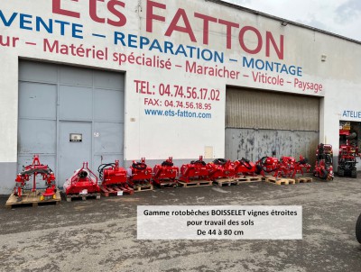 Rotobêches BOISSELET vignes étroites