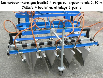Désherbeur thermique localisé