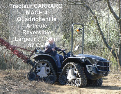 Tracteur CARRARO MACH 4