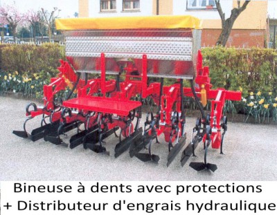 Bineuse à dents maraîchère