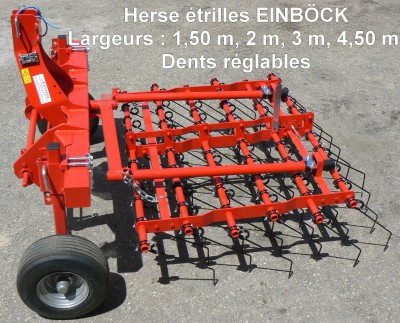 Herse étrilles EINBÖCK