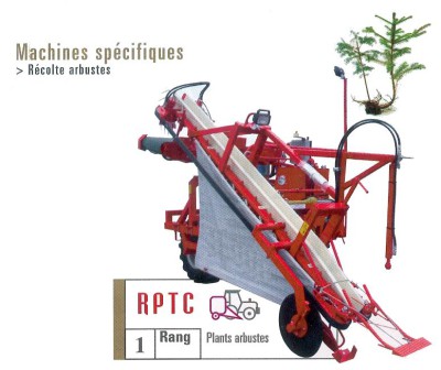 Arracheuse plants d'arbustes
