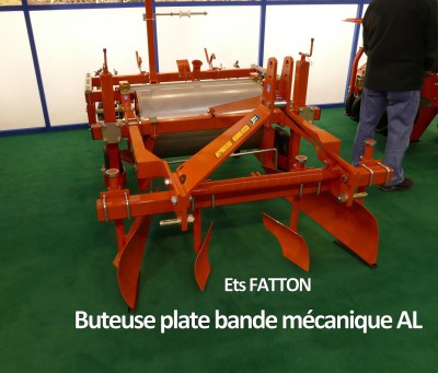 Buteuse plate bande mécanique AL