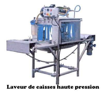 Laveur de caisses haute pression