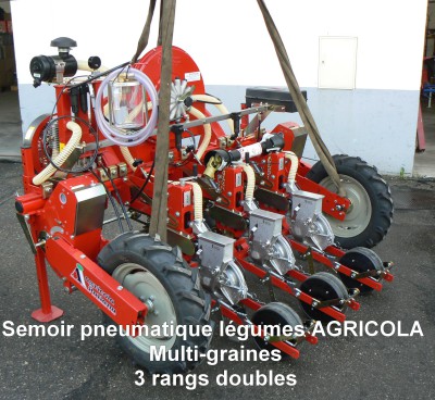 Semoir pneumatique légumes AGRICOLA