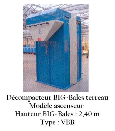 Décompacteur BIG-Bales terreau