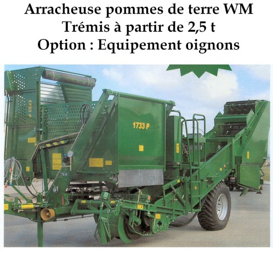 Arracheuse PDT WM