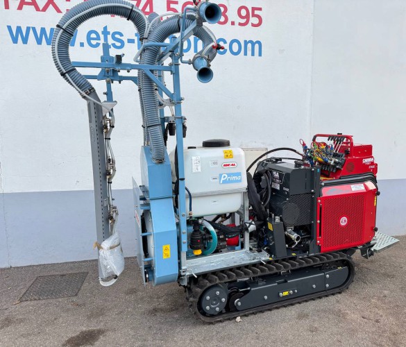 Pulvérisateur pneumatique IDEAL PRIMA P100L avec voute 4 canons ø80